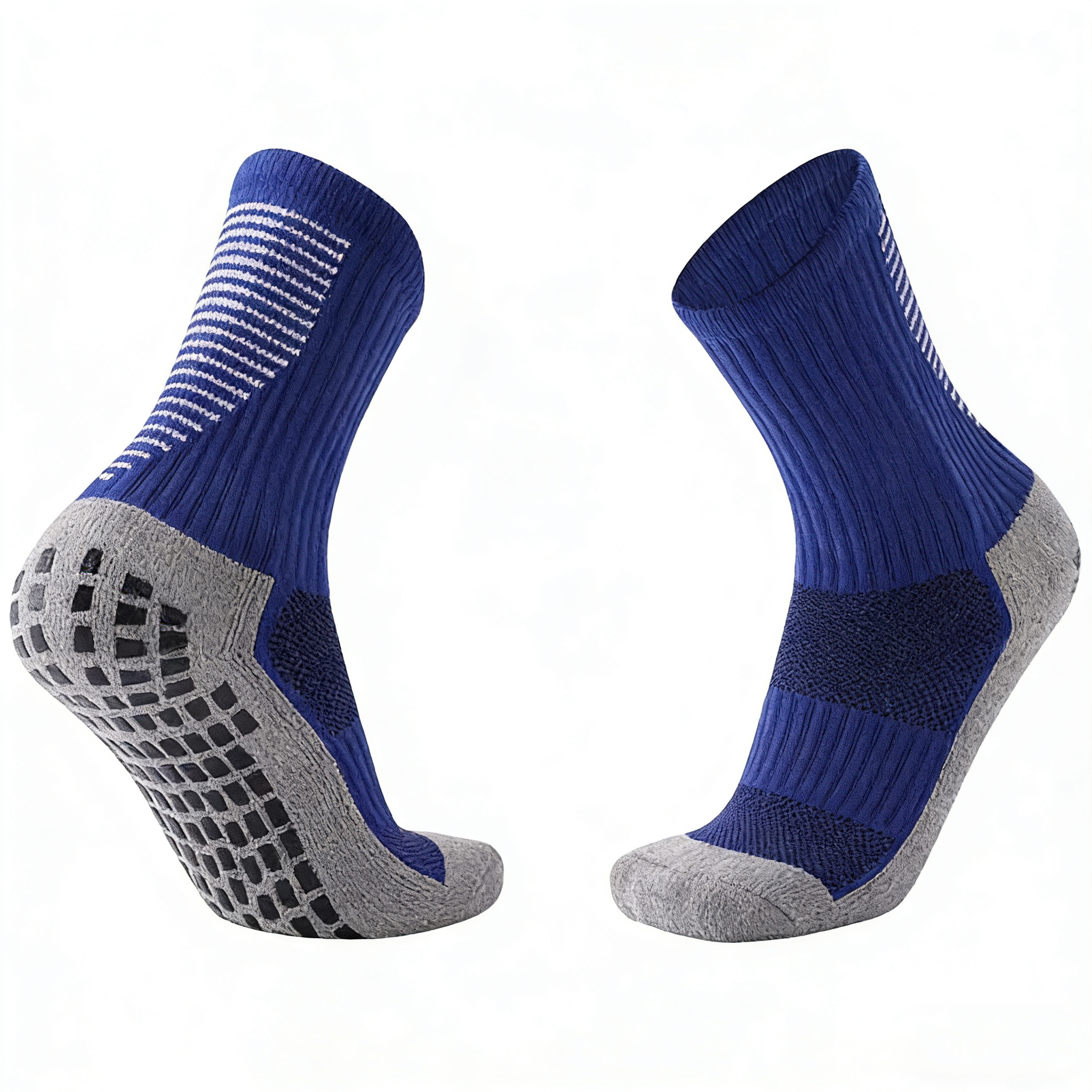 Calzini Sportivi Antiscivolo Blu